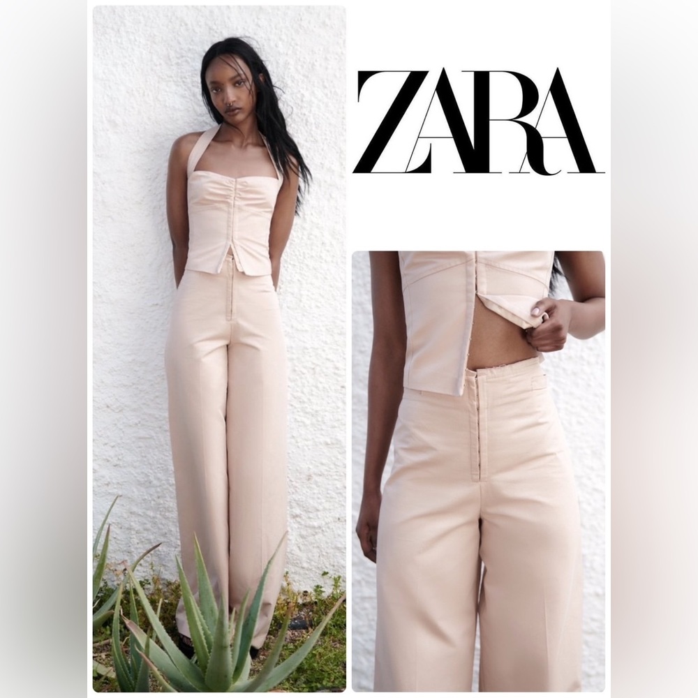 ZARA 100% Cotton Pants